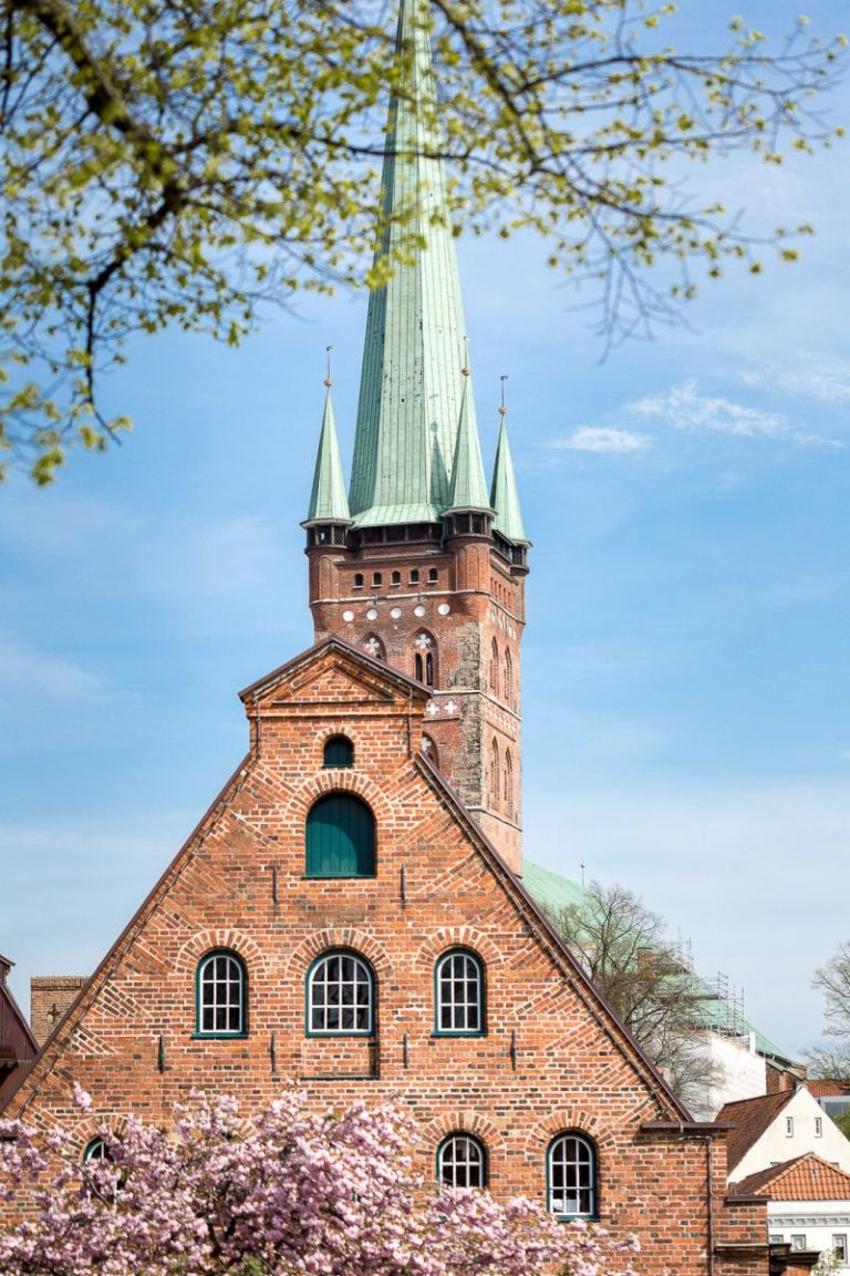 Salzspeicher und Petrikirche, Lübeck